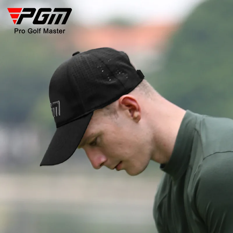 PGM Golf Hat Men Shade Cap Summer Outdoor Sunscreen Design of sweat absorption belt Ball Hat Breathable Fast dry MZ042