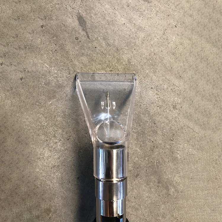 

10-2805 4'' Plastic Head Commercial Carpet Wand with Inside Spray Function Upholstery Cleaning Detailing