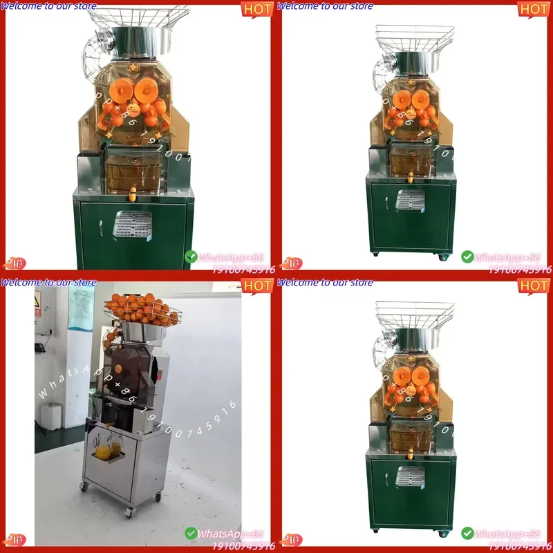 CE Certificate Commercial Juicer Commercial Orange Juicer Stainless Steel Automatic Juicer Machine for Sales
