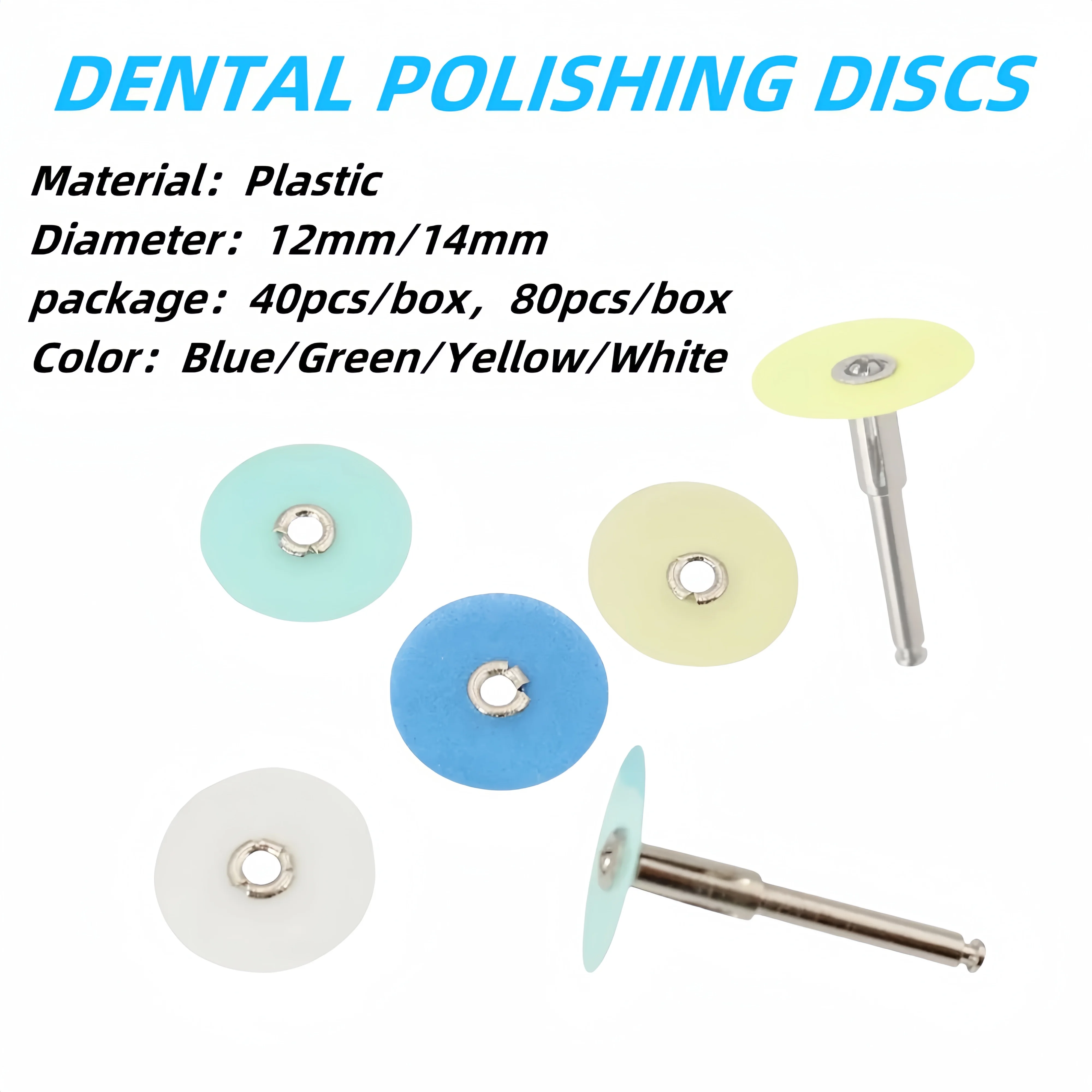 JUMTOP Dental Polishing Discs Gross Reduction Contouring Mandrel Dentistry Consumables Stripes Teeth Whitening Material