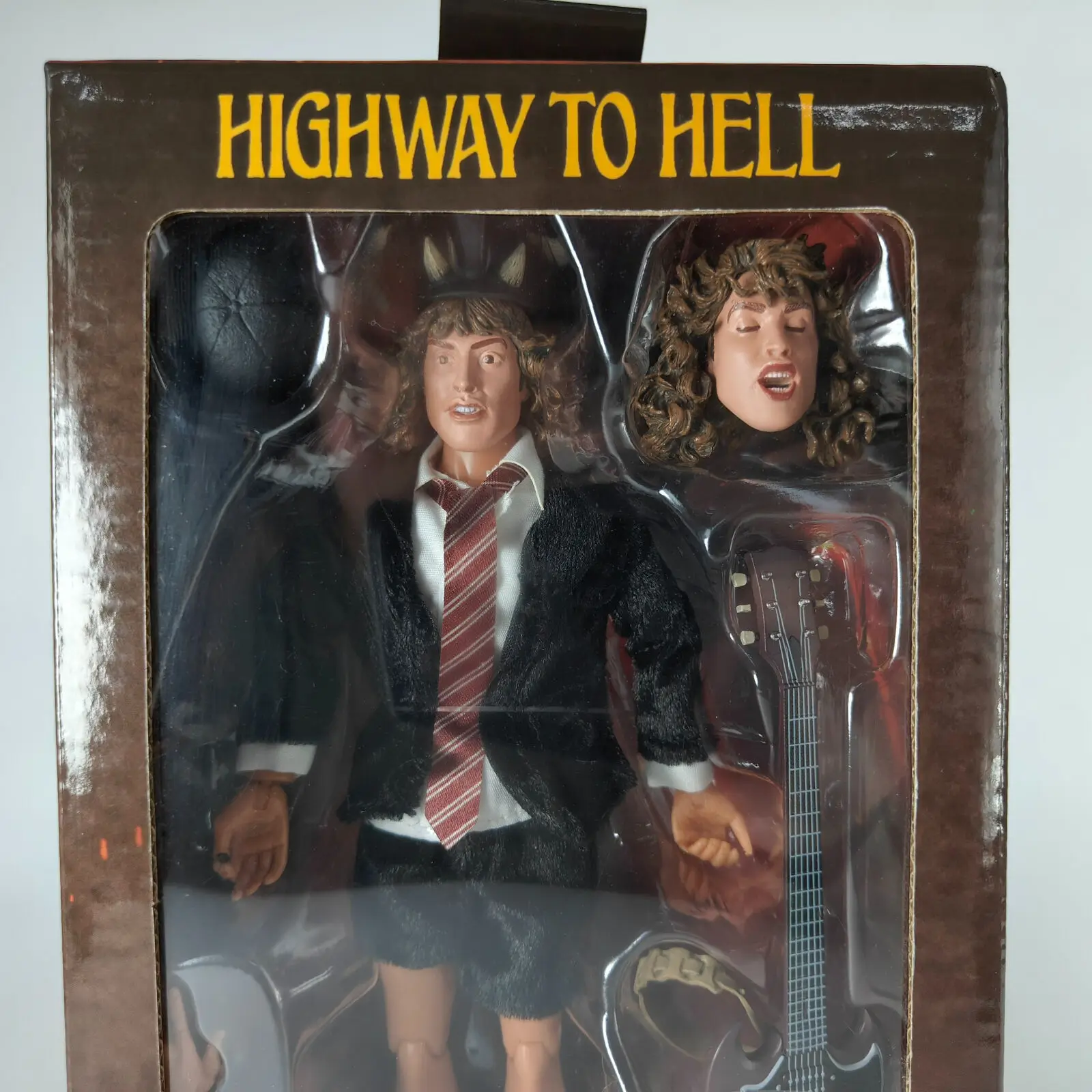 NECA Highway To Hell Angus Young Bon Scott Action Figure Model Toys Collection Doll Birthday Gift