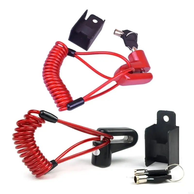 

547B Versatile Scooter And Bike Lock with High Strength High Security Disc Brake Lock Reflective Scooter Lock set for M365Pro