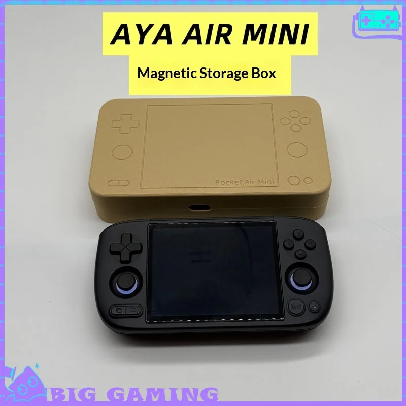 

Коробка для хранения игровой консоли для портативной игровой консоли Ayaneo Air Mini с открытым исходным кодом, пылезащитный защитный чехол с магнитной фиксацией