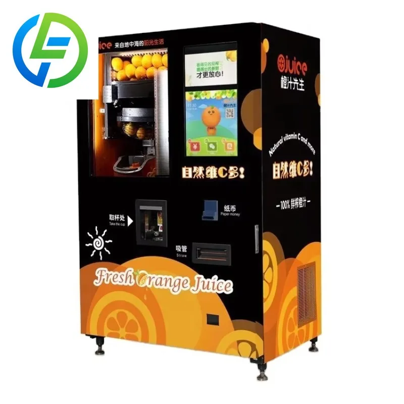 Máquina de Suco Fresco Comercial com Autolimpeza, Baixa Manutenção e Alto Rendimento - Modelo de Negócio