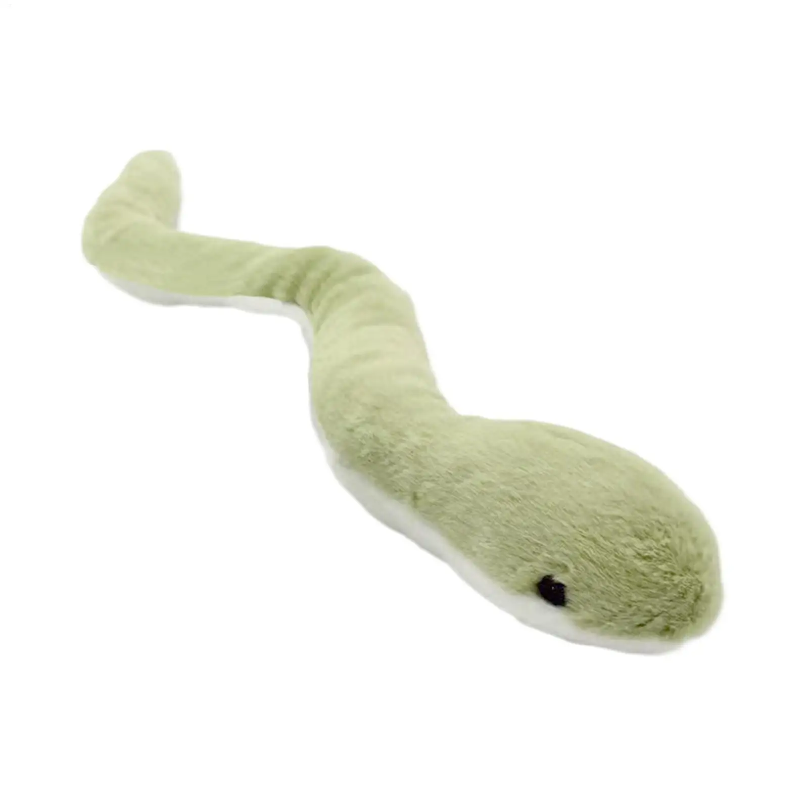 Year Of The Snake Plush Toy Keychain Cartoon Small Green Snake Soft Stuffed Doll Pendant Car Key Ring Backpack Bag Decor Kid