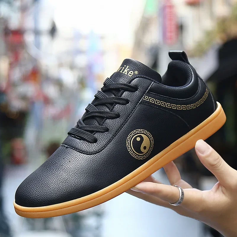New Martial Arts Shoes Unisex Adult Exercise Chinese Traditional Old Beijing Tai Chi Kung Fu Team Performance Match Men Women