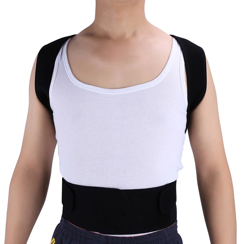 Back Posture Corrector for Men Women Adjustable Back Shoulder Support Correction Brace Belt Band S-2XL коректор для осанки Пояса