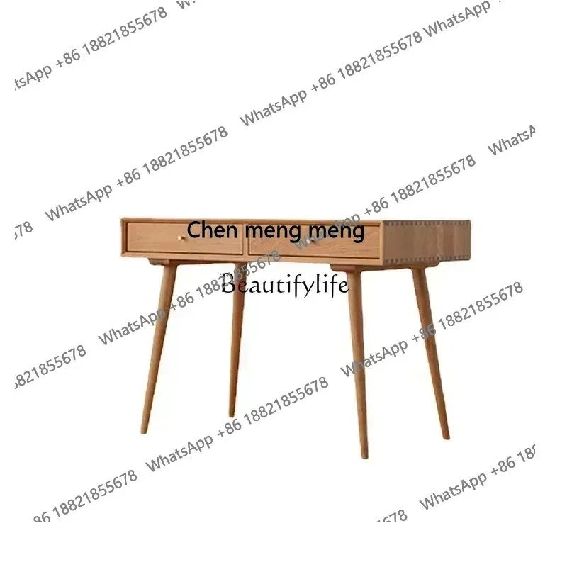 

New style New Nordic all solid wood desk cherry wood bedroom home study computer desk ss 8617