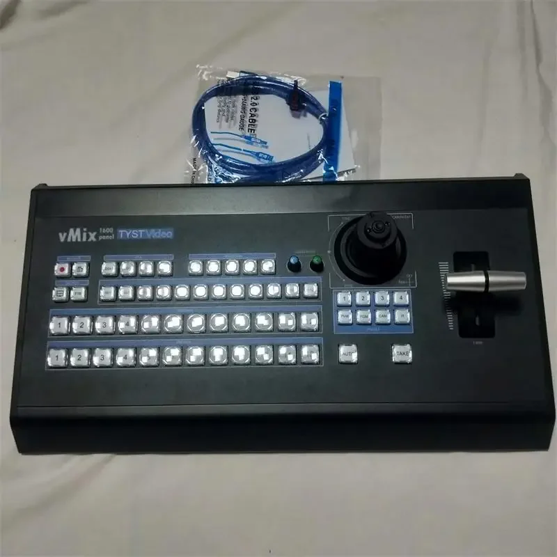 TYST Video Vmix 1600 TY-1600HD لوحة مدير لاسلكي الجلاد PTZ التحكم تالي ضوء لتسجيل البث المباشر