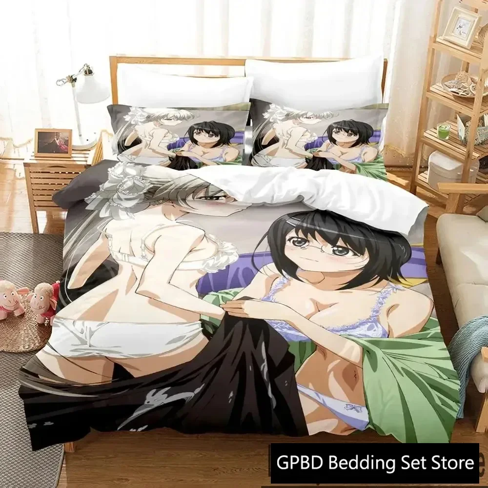 Anime Yosuga No Sora Bedding Set Boys Girls Twin Queen King Size Duvet Cover Pillowcase Bed boys Adult Home Textileextile