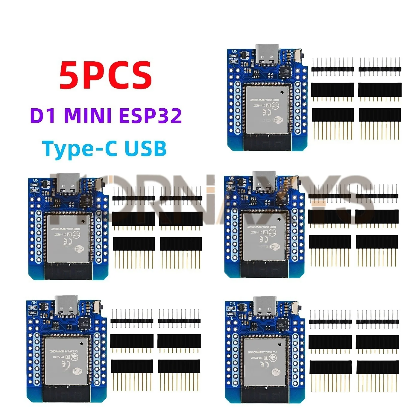 1-10PCS/ D1 Mini LIVE ESP32 ESP-32 WiFi + Bluetooth Internet der Dinge Entwicklung Board basierend ESP8266 Voll funktionsfähig TYPE-C