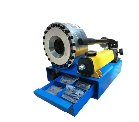 Portable Manual Hydraulic Hose Crimping Machine Mini Hose Crimper Tool for High‑Pressure Hydraulic Rubber Hose Fitting