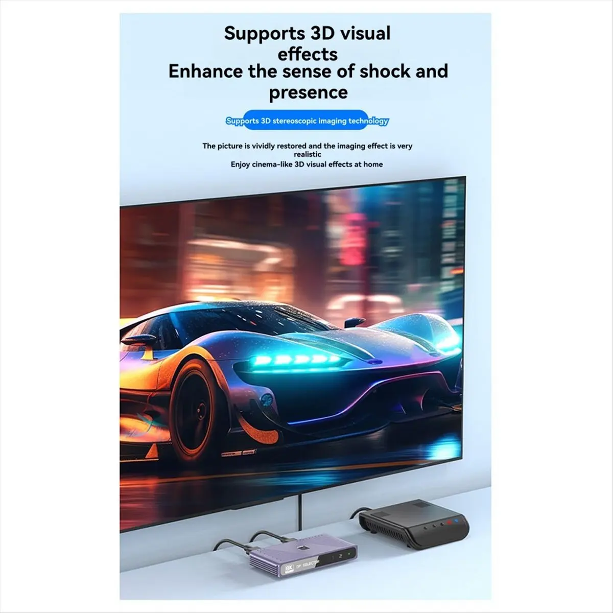 T35C DP Celector DP1.4 Switcher 8K60Hz 4K144 160Hz HD Computer for Display Converter Two-in-One-Out Switch