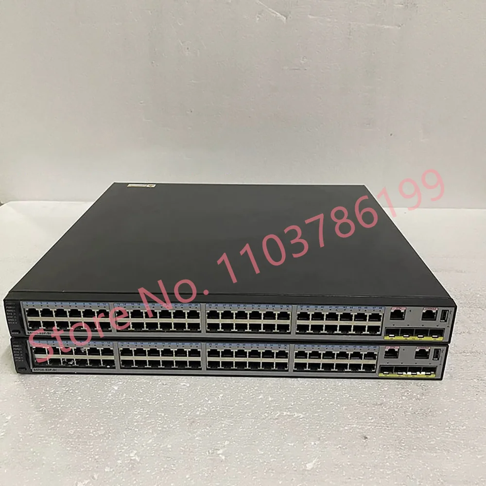 1PCS For HUAWEI 48 port gigabit electrical port 4 SFP gigabit Network Management Switch S5720-52P-SI