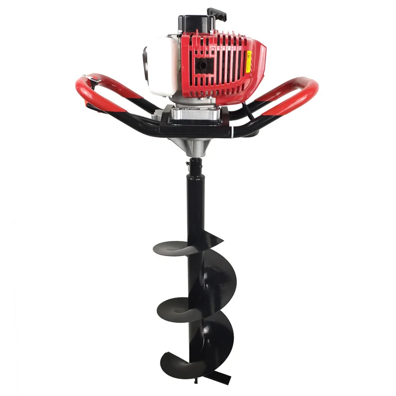 

Tree Planting Hole Digging Machines Hole Digger Ground Drill 2 Stroke oline Petrol 68cc Earth Auger