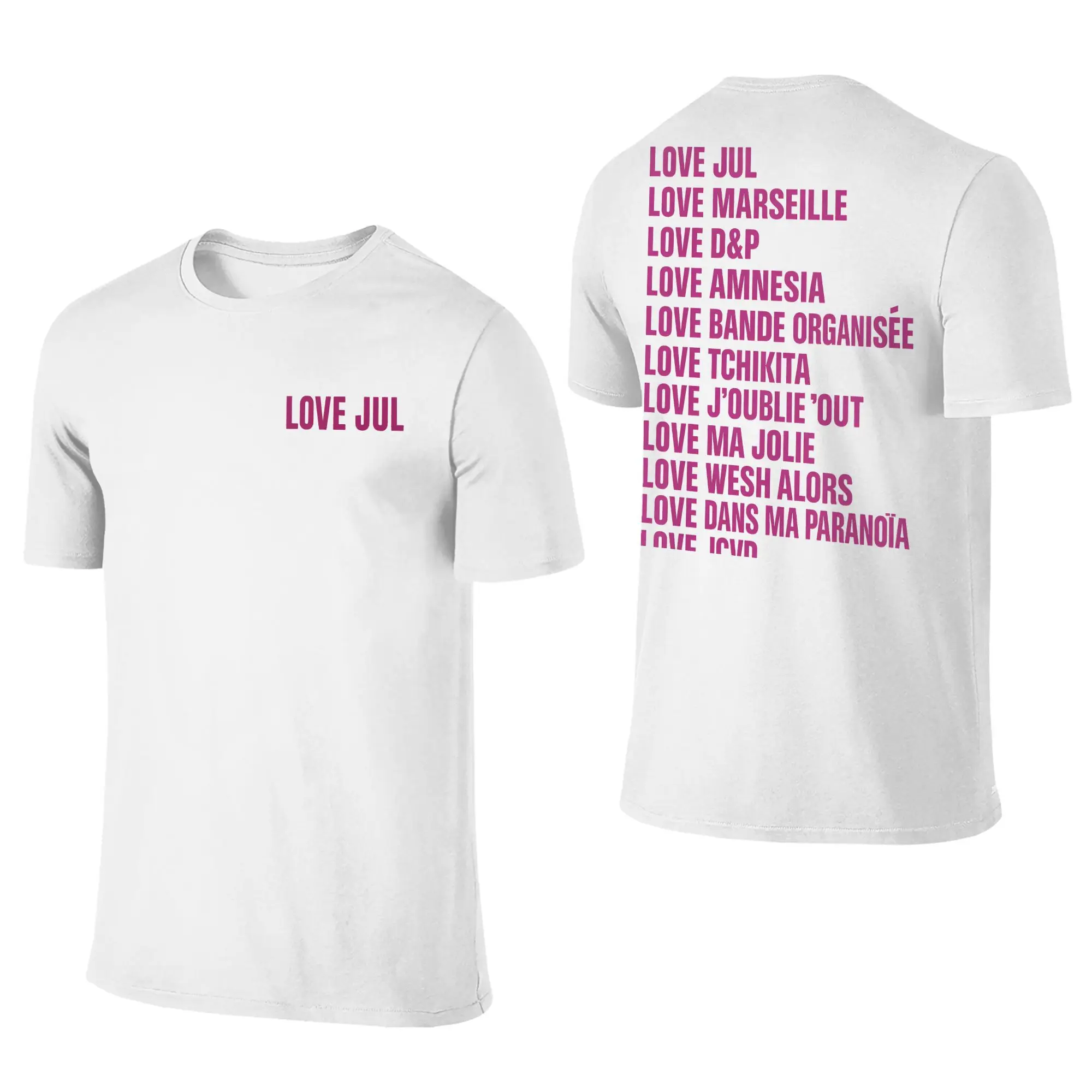 تي شيرت Love Maillot Jul للرجال تي شيرت قطني عتيق برقبة دائرية وأكمام قصيرة تي شيرت هدية فكرة الملابس