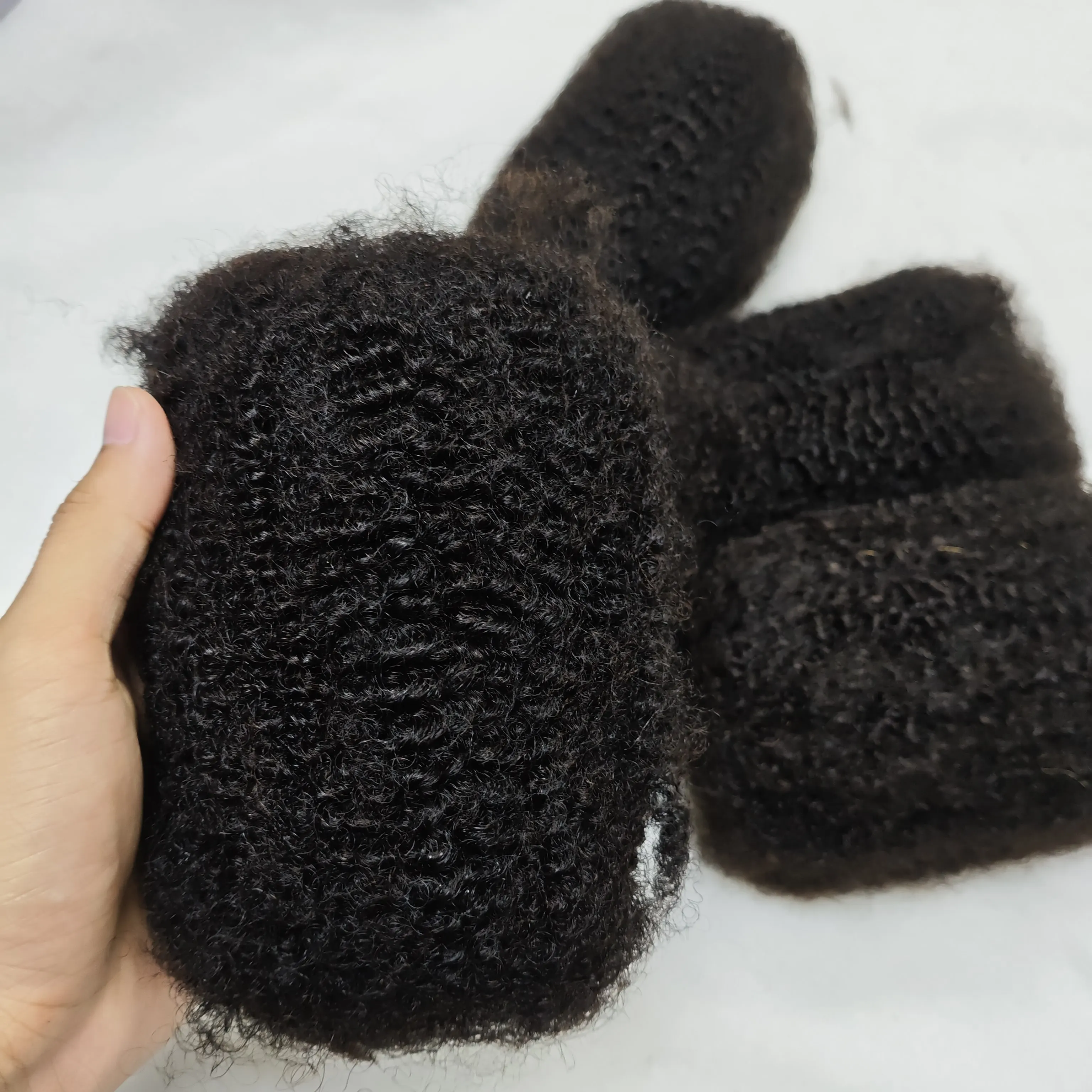 Butterfly Locs Afro Kinkys 4C Ricci Bulk Crochet 100% Capelli Umani 12 pollici 30g/50g confezione Capelli Morbidi per Estensioni Loc Torsioni Trecce