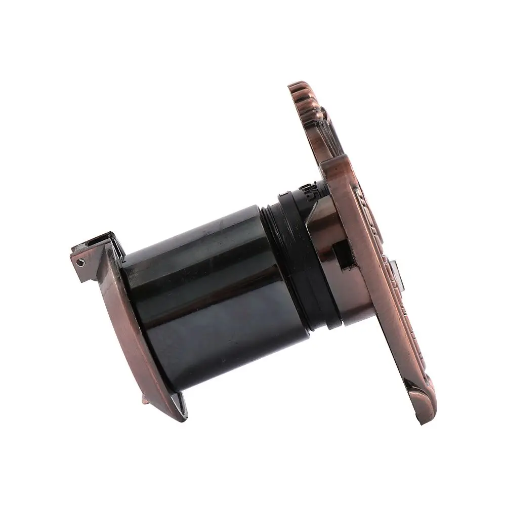 Adjustable Multi-function Door Viewer 180 Degree Wide Angle Door Peep Cat's Eye Security Door Doorbell Peep Sight Hole