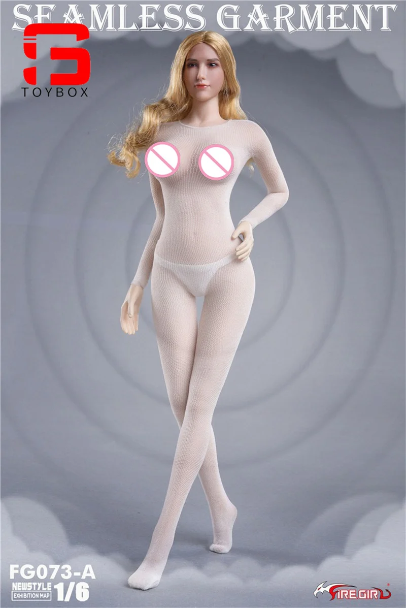 Feuer Mädchen Spielzeug FG073 1/6 Weibliche Soldat Sexy Bodys Kleidung Nahtlose Kleidungsstück Strümpfe Zubehör Fit 12 "Action figur Körper