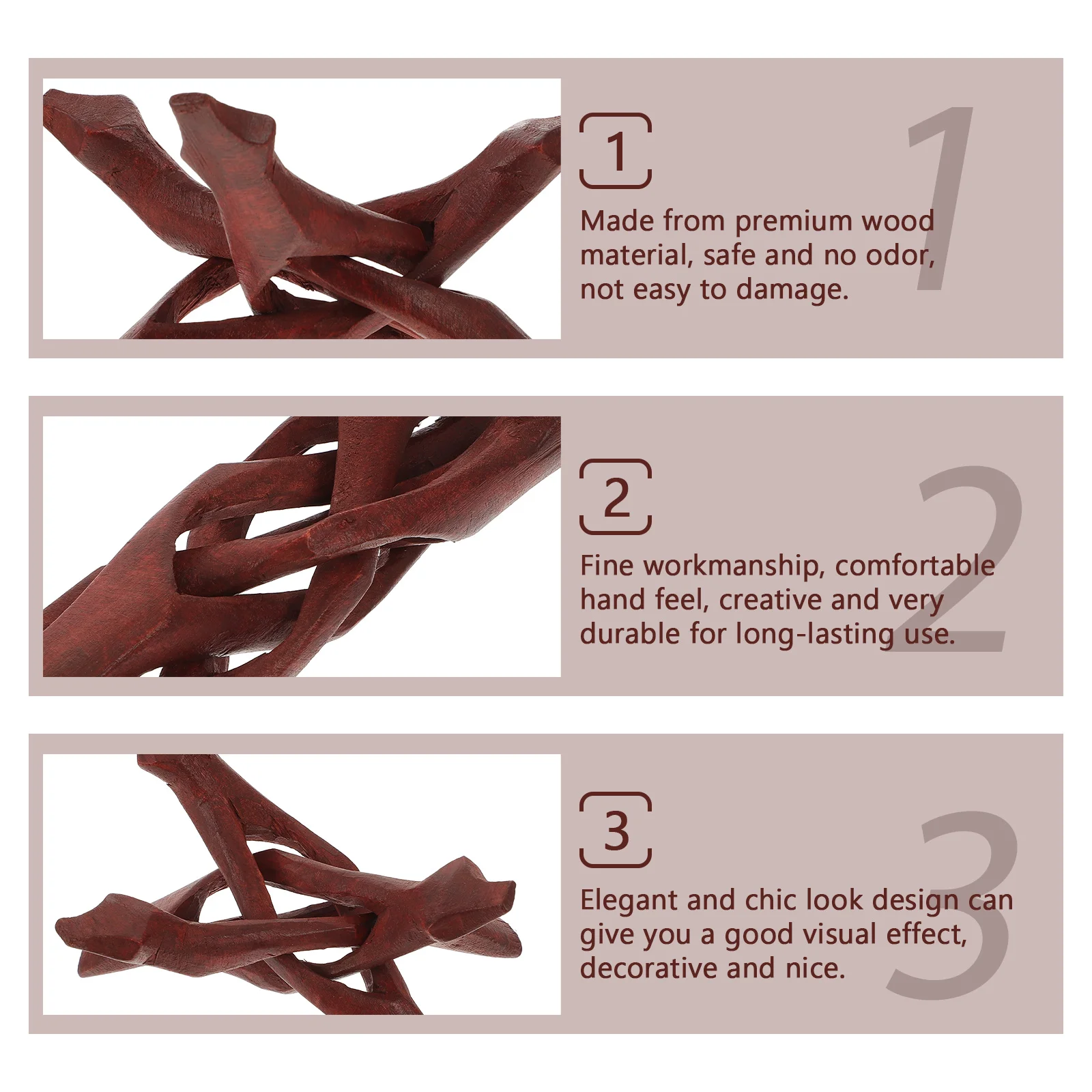 

Creative Solid Wood Snake Shape Tripod Display Stand Carved Holder For Abalone Shell Incense Home Decor Gift Wood Easel Rack