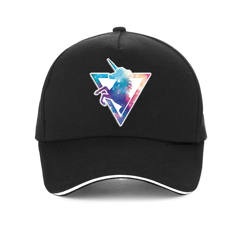 

Starry sky Unicorn Institute Wind Baseball Hat Summer Cartoon Sweet Cute Curved Cap men women snapback hats bone