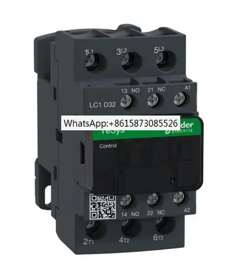 

LC1D32P7 LC1D32P7C TeSys Deca contactor , 3P(3 NO) , AC-3/AC-3e , = 440V, 32A , 230V AC 50/60 Hz coil