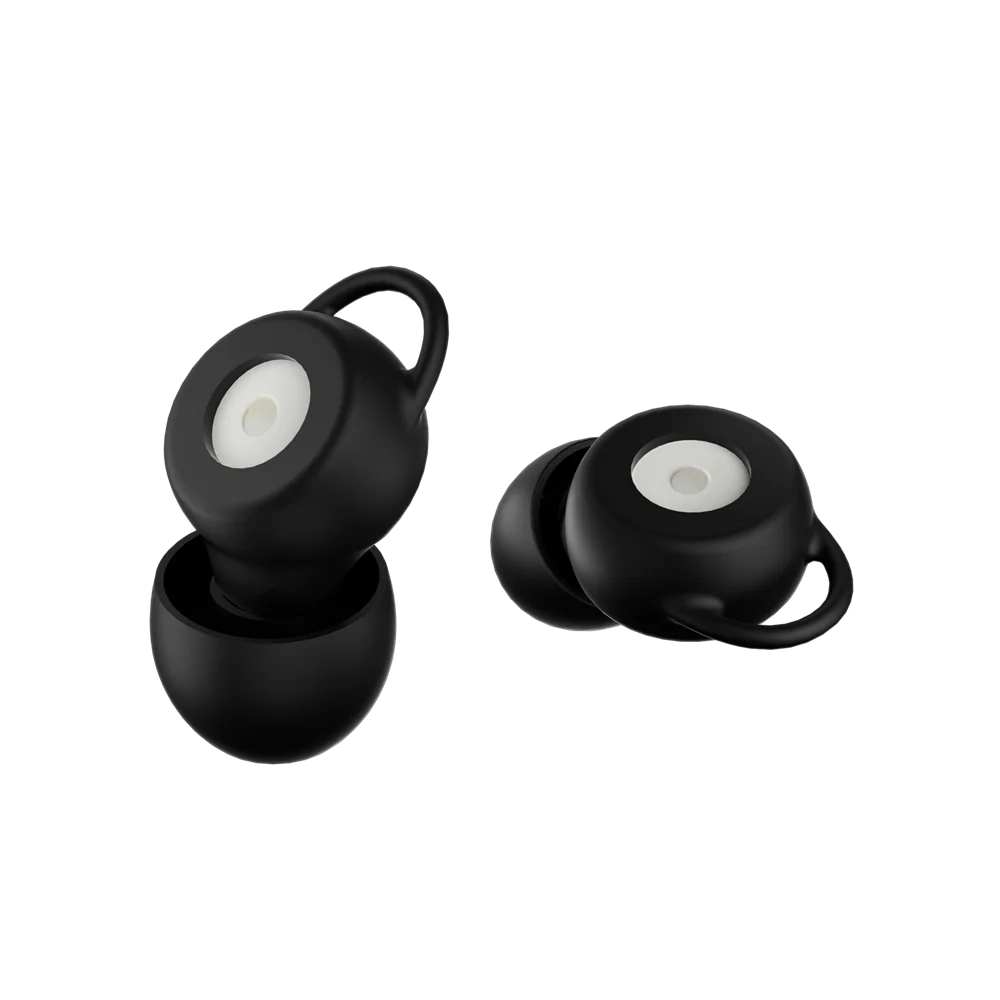 Bouchons d'oreille réutilisables pour la suppression du bruit, protection auditive, silicone flexible enfichable, sensibilité au bruit, 27 DB