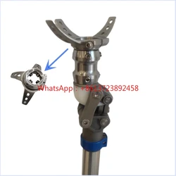 Artificial limbs 3 prong socket adapter rotating receiver leg prosthesis