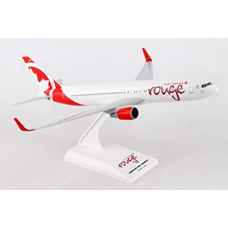

Air Canada Rouge 767-300 model aircraft for display, die-cast metal body, red and white livery, highly detailed cockpit and lan