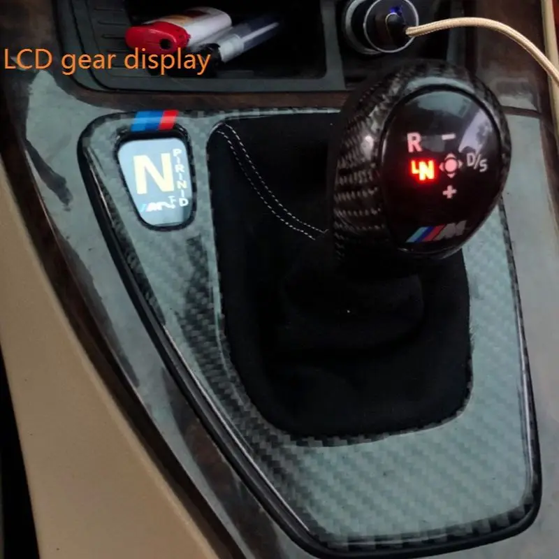 Suitable for BMW e90 e91e92 e93change m3 modified electronic shift Handball LCD LCD gear display 