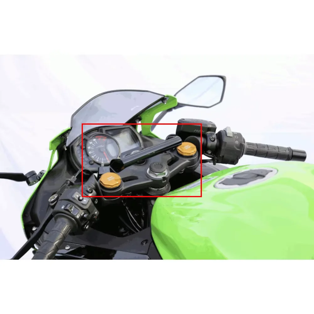 For Kawasaki Ninja ZX4R ZX4RR Upgrade Navigation Bracket and Mobile Phone Holder Ninja ZX-25R zx4r zx4rr