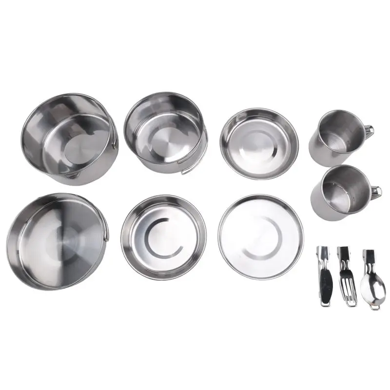 ensemble-de-cuisine-de-camping-argente-ensemble-de-casseroles-portables-pour-le-camping-ensemble-de-vaisselle-d'exterieur-pliable-et-empilable-neuf