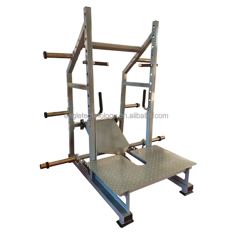 

YG FITNESS Commercial Use YG-4104 Steel Plate-Loaded Rhino Squat Machine Shark Squat Machine for Gym Use