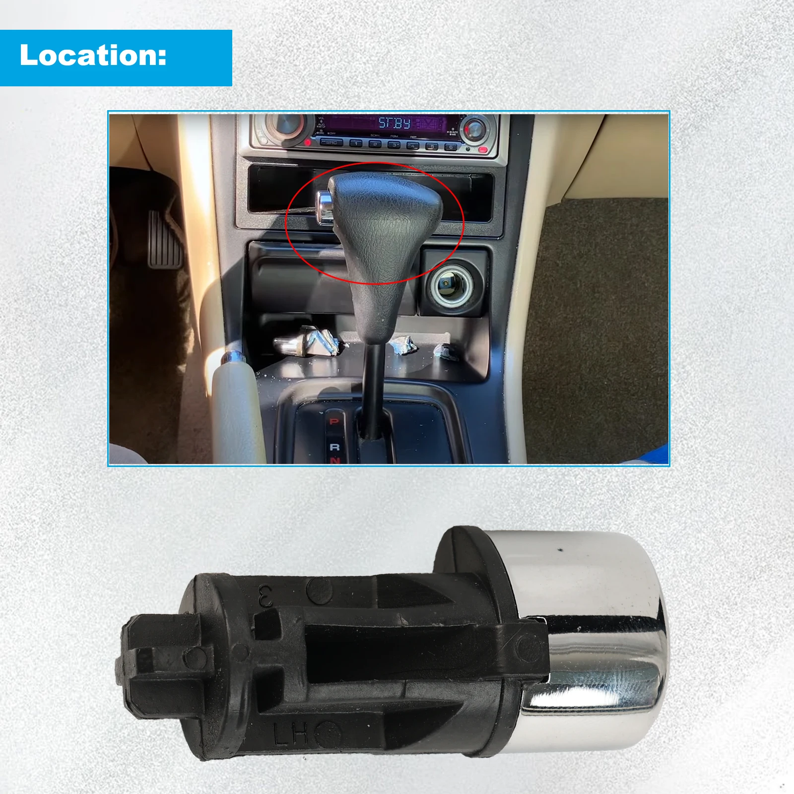 سيارة والعتاد التحول الربيع مستوى المقبض زر طقم تصليح 54132-S84-A81 لهوندا أكورد 1998 1999 2000 2001 2002 LHD استبدال جزء