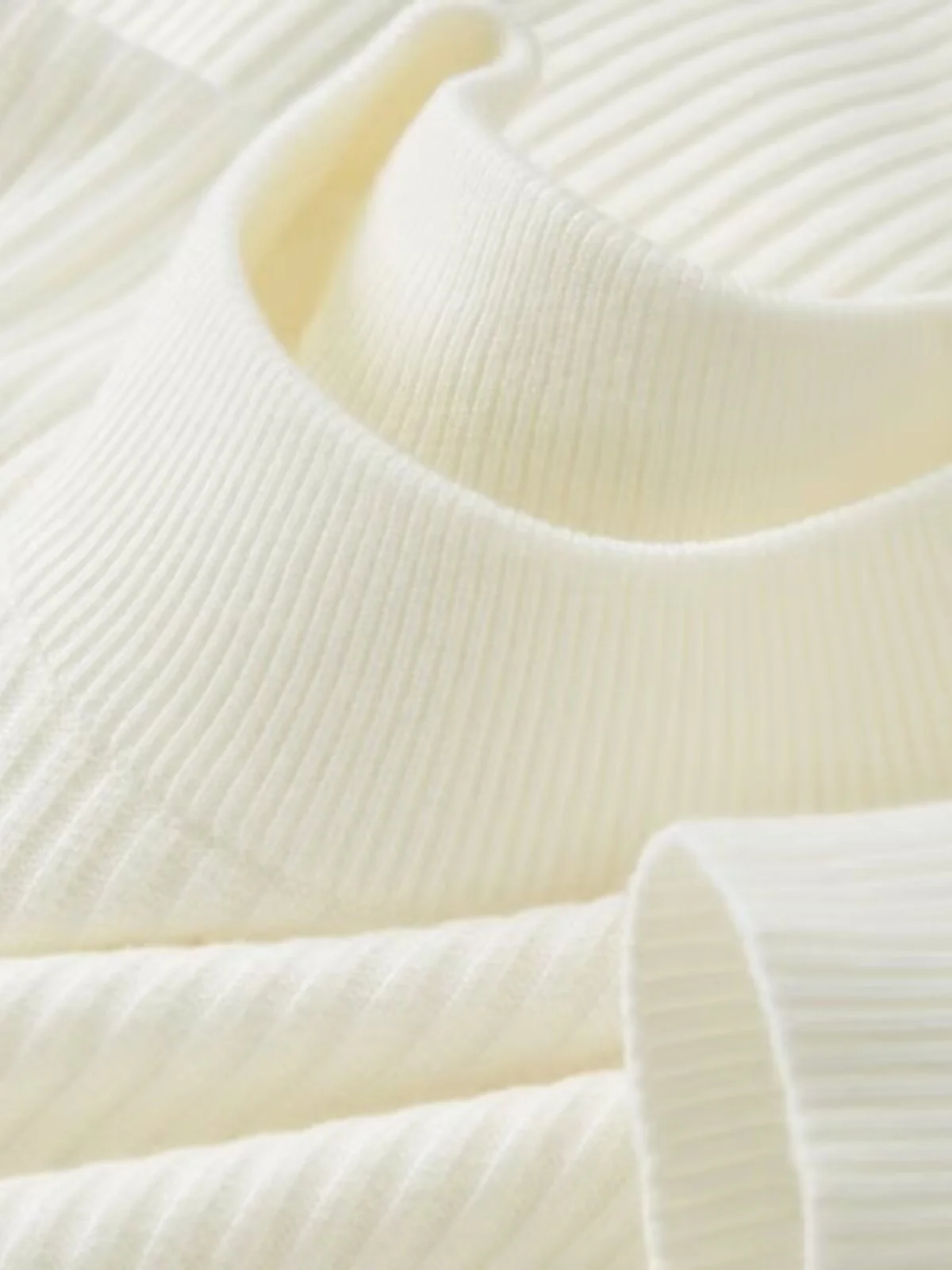 

Белый вязаный свитер мужской осенне-зимний Long Sve f с высоким воротником, облегающий полосатый базовый слой irt Faionable Ur...