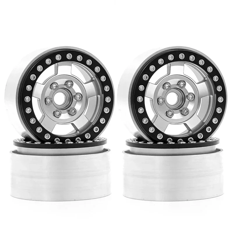 4PCS Metal 1.9 Beadlock Wheel Rim Hub for 1/10 Traxxas Hsp Redcat Rc4wd WRAITH Tamiya Axial SCX10 D90 HPI RC Car Spare Part