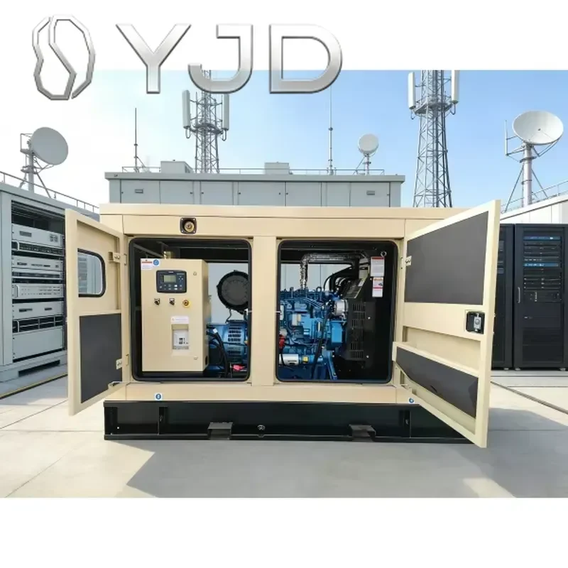YJD Diesel Silent Automatic Generators 10kva 20kw 30kw Mini Open Frame 60/50Hz ATS 1800 RPM 220V/400V for Home