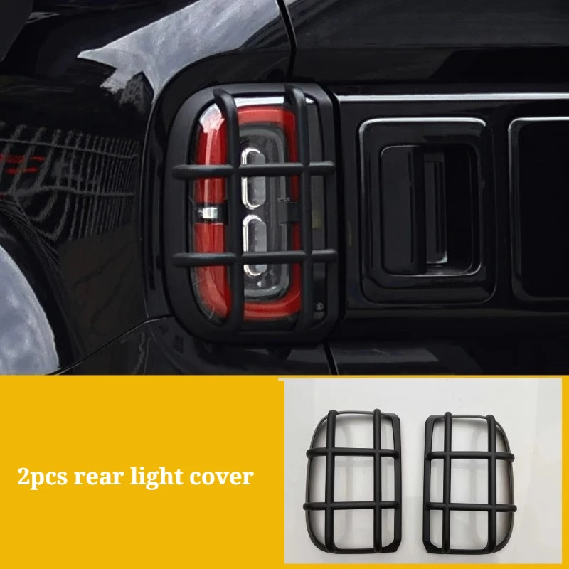 Car Style Rear Fog Light Frame Tail Lamp Cover For Chevrolet Spark EUV 2025 2026 Protector Decoration Accessories Exterior Stick