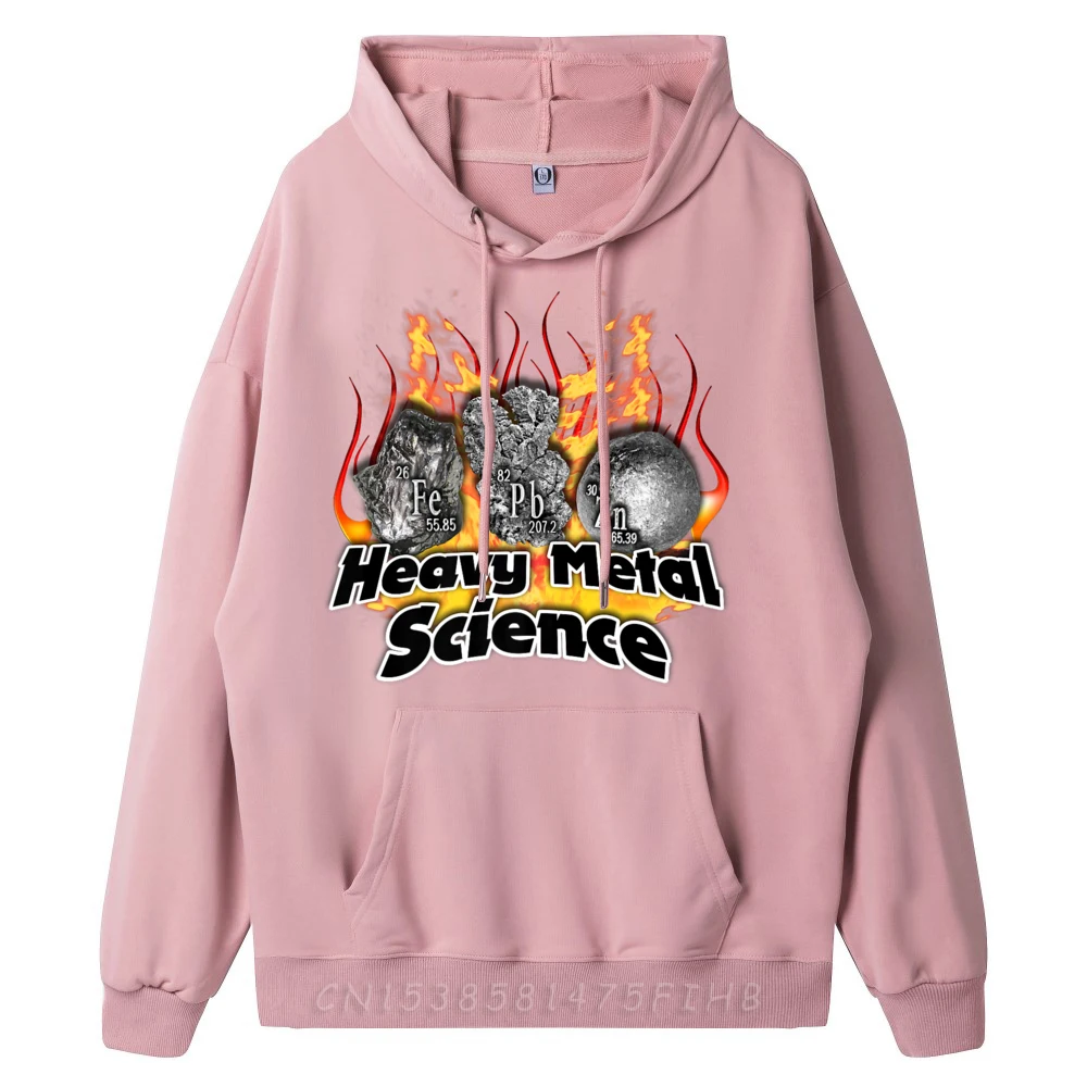 Funky Woman Hoodies Science Chemist Elements Fire 2650 Slogan Hoodies Long Sleeve Slogan Hoodies O-Neck