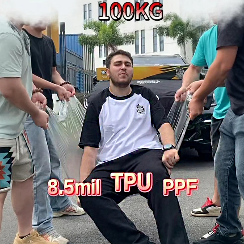 

ТПУ 8,5 мил PPF 152 см x 15 м супер глянцевый прозрачный автомобильный чехол защитная пленка для автомобильной краски виниловая пленка прозрачная защитная наклейка