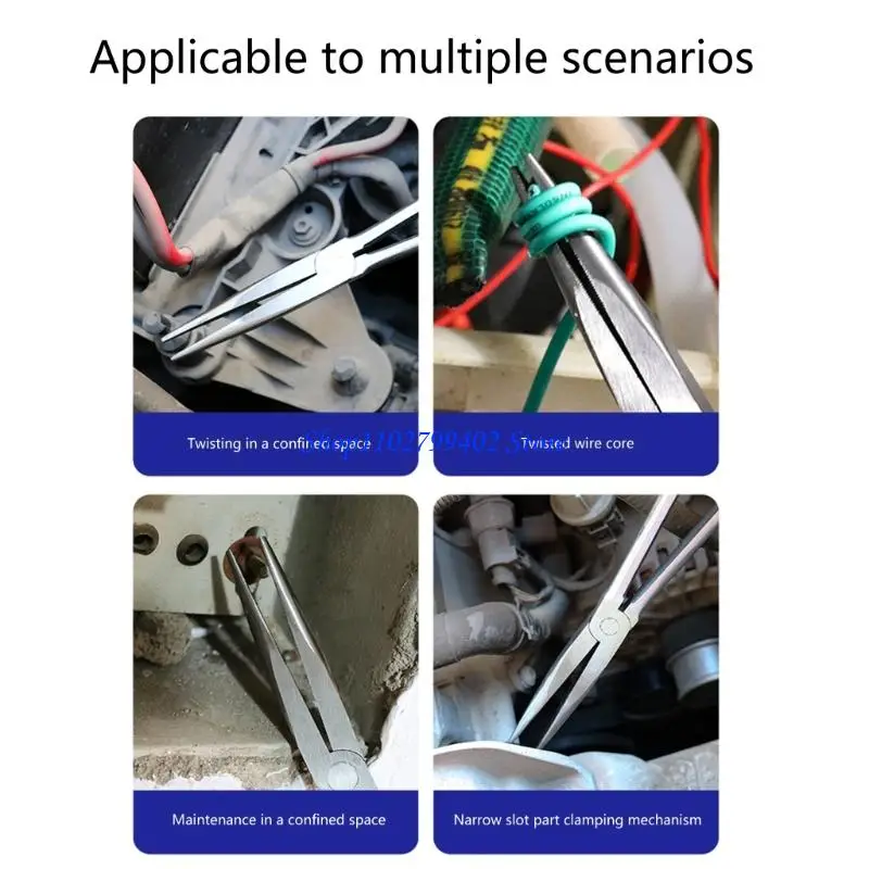 

547F 0/45/90 Degree Car Wire Removal Pliers Long Nose Cylinder Cable Clamp Removal