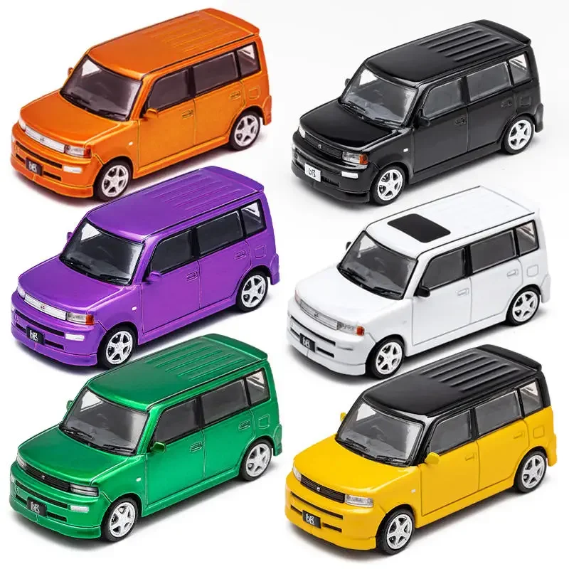 New 1:64 bB 2000 Alloy Car Diecasts Vehicle Car Model Miniature Scale Model Car Toy For Children Birthday Gift Collect Ornaments