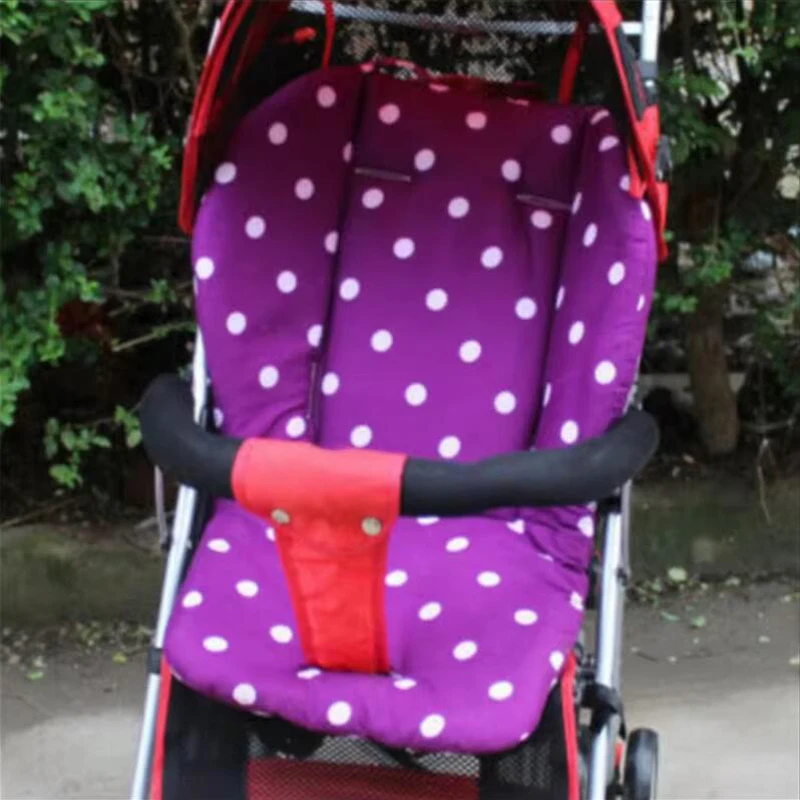 Thickened Baby Stroller Cotton Pad Baby Home Dining Chair Soft Sit Mat Simple Polka Dot Print Pattern Children Stroller Cushion