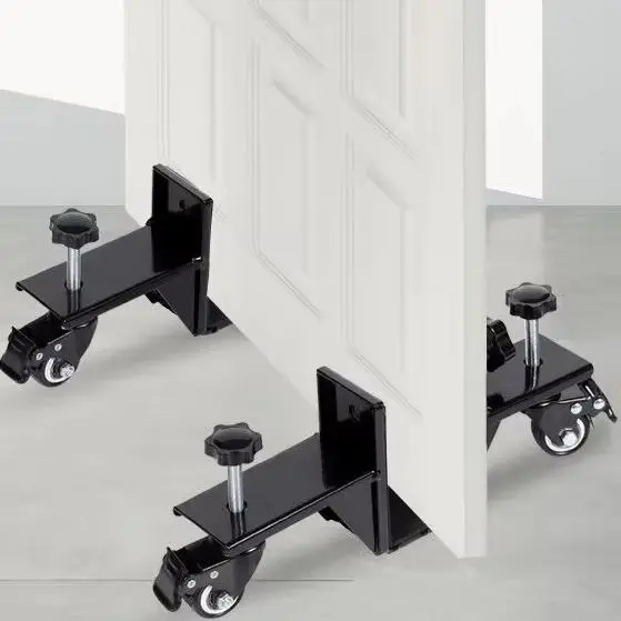 Door Panel Handling Door Panel Transporting Roller Moving Trolley Movable Door Cart Door Plate Cart Aid