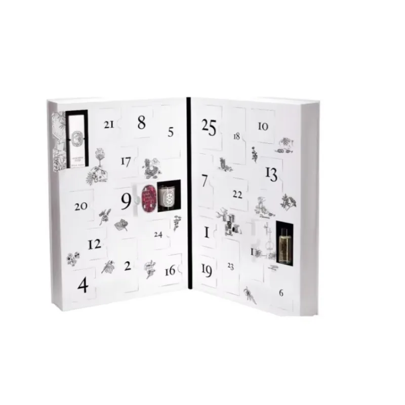 Customization.Wholesale Custom Logo Printed Christmas Custom Tea Gift Box Advent Calendar