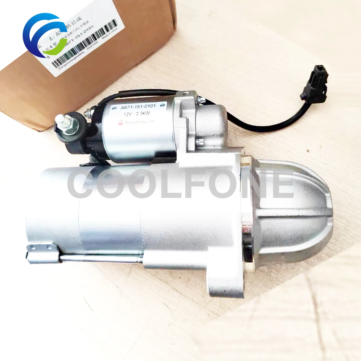 Self Starter Motor for SSANGYONG ACTYON SPORTS KORANDO REXTON RODIUS MUSSO 2.0 2.2 Xdi 2010- A6711510101 A6711510201 A6711510301