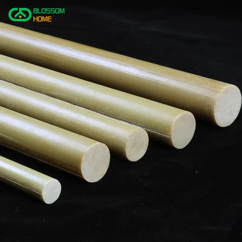 Length 50cm 100cm Epoxy Rod Resin Bar Bakelite Stick Insulation Epoxy Resin Fiber Rod Phenolic Glass Rod Dia.6mm~50mm