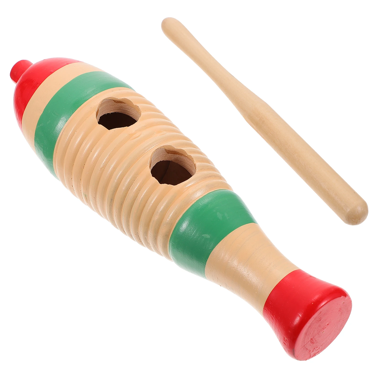 

1pc Wood Fish Guiro Wooden Percussion Early Education Instrument Educational Early Learning Musical Birthday Gift For s