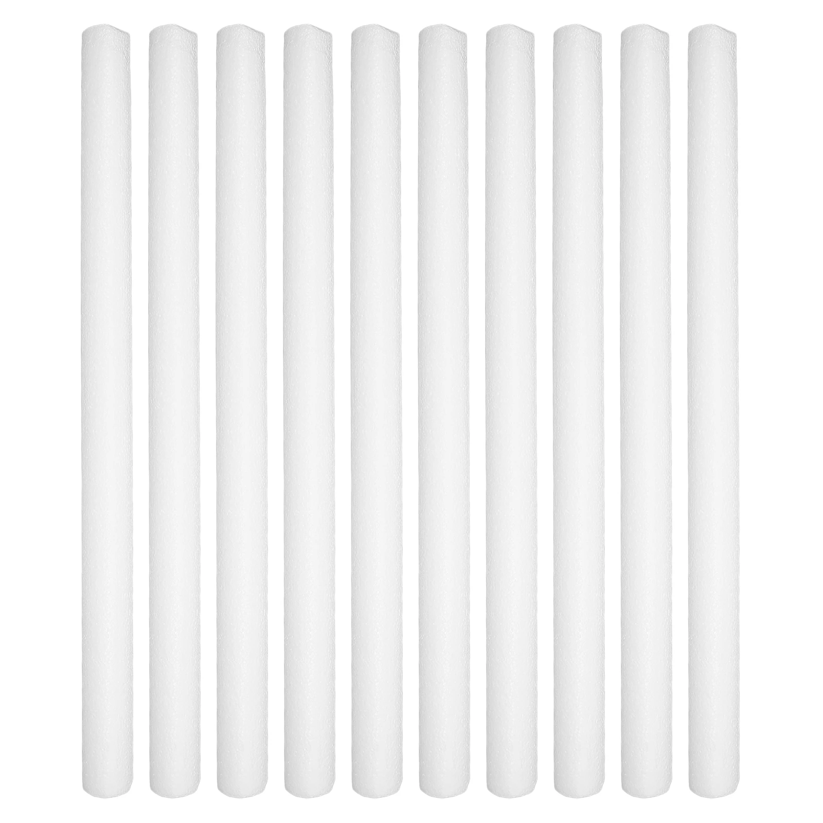 

10 Pcs Anti Vibration Sticks Packing Inserts Clear Foam Rod White Multi Use Express Supply Delivery Packing Liner Fragile Items