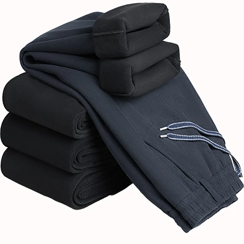 

New Thicken Pants Men Women Running Pants 5XL Solid Color Breathable Streetwear Loose Straight Drawstring Lightweight Sport Pant